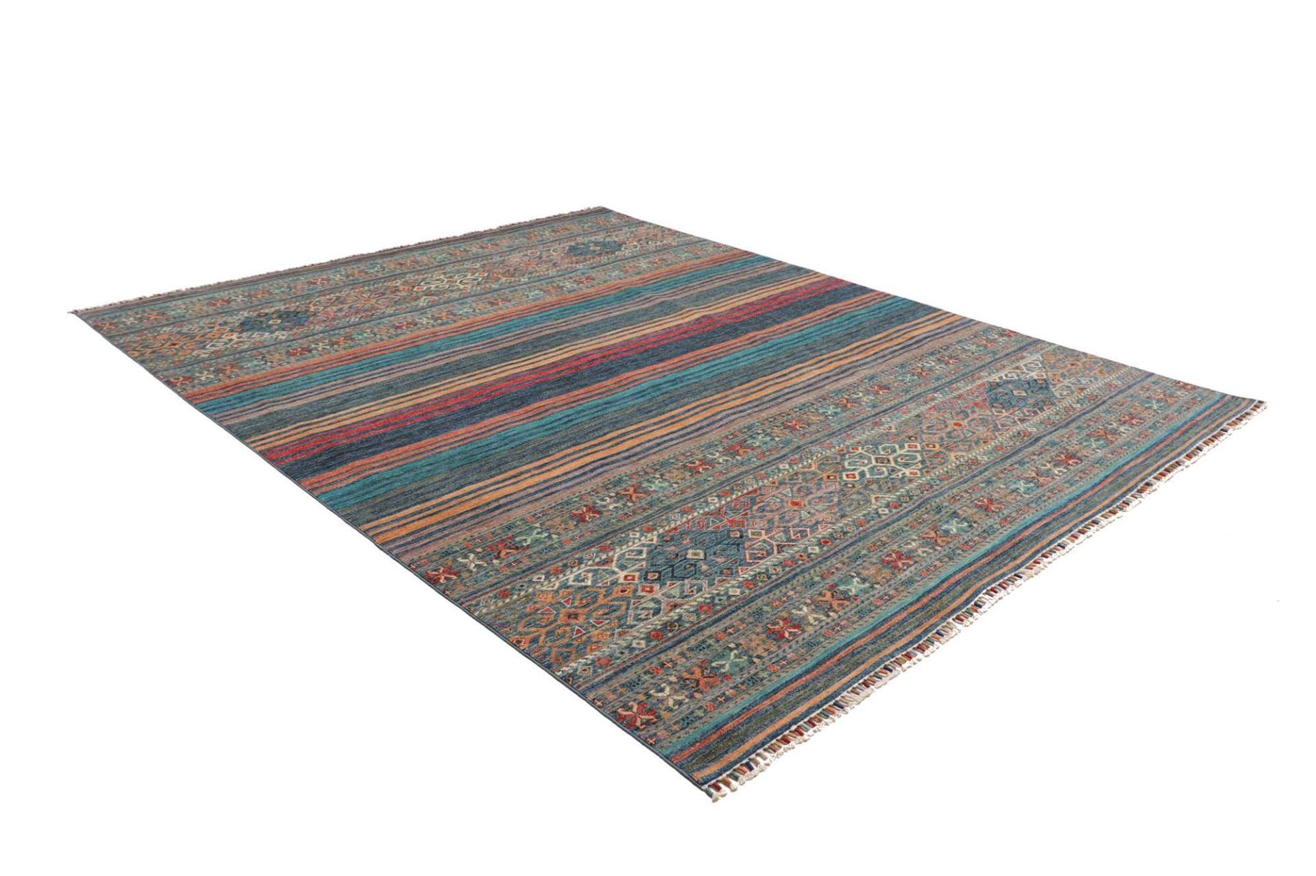 Handgeknüpfter Samarkand Orientteppich, 248 × 304 cm, Wolle