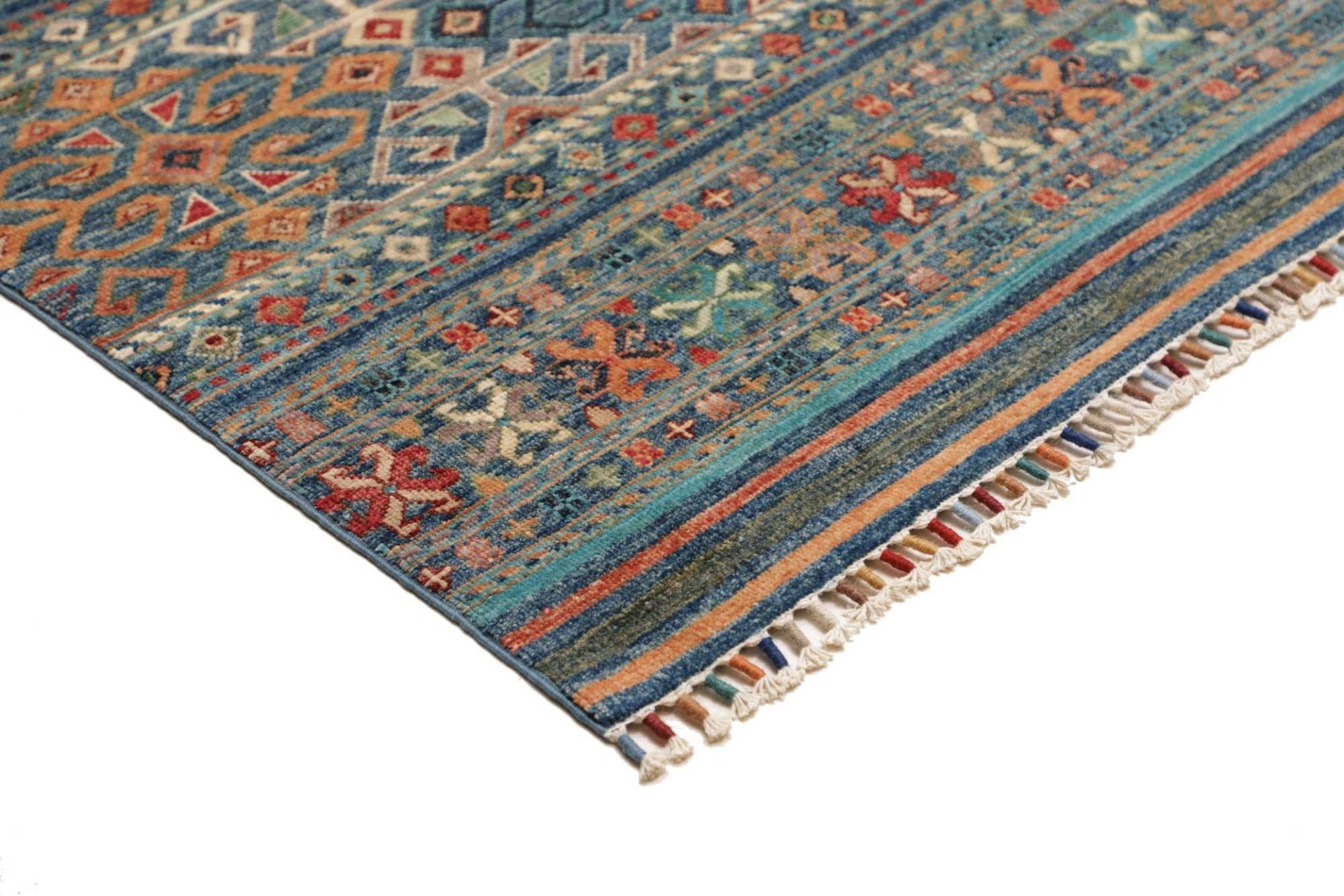 Handgeknüpfter Samarkand Orientteppich, 248 × 304 cm, Wolle