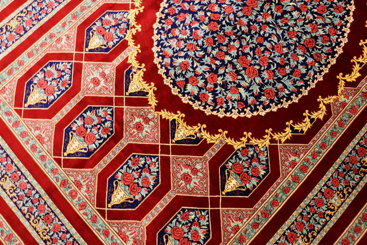 Ghom Perserteppich aus Iran
