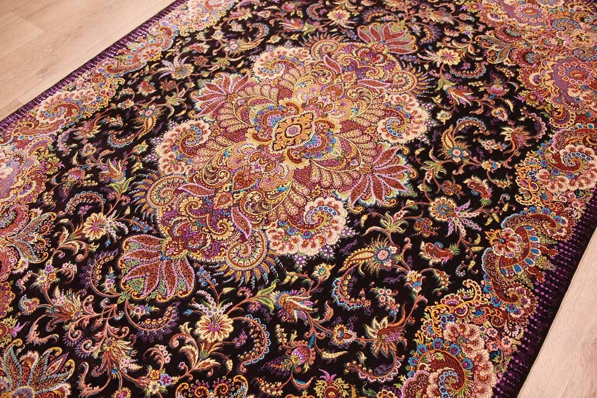 exklusiver-perserteppich-ghom-210x137-cm-reine-seide-handgeknupft-6 Ghom Perserteppich aus Iran