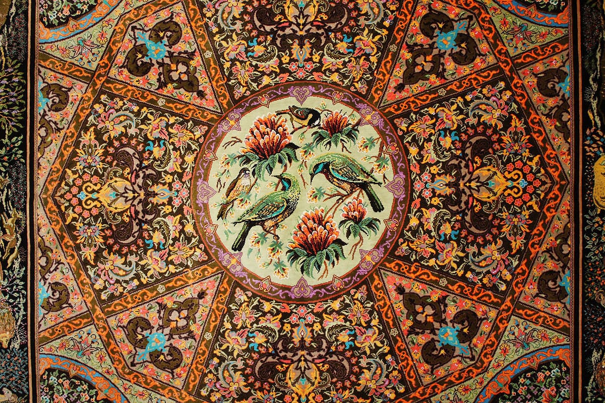 exklusiver-perserteppich-ghom-208x141-cm-reiner-seide-handgeknupft-8 Handgeknüpfter Ghom Perserteppich, Seide