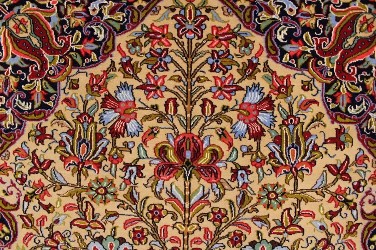 perser-teppich-gom-221x146-cm-naturfarben-handgeknupft-7 Ghom Perserteppich aus Iran