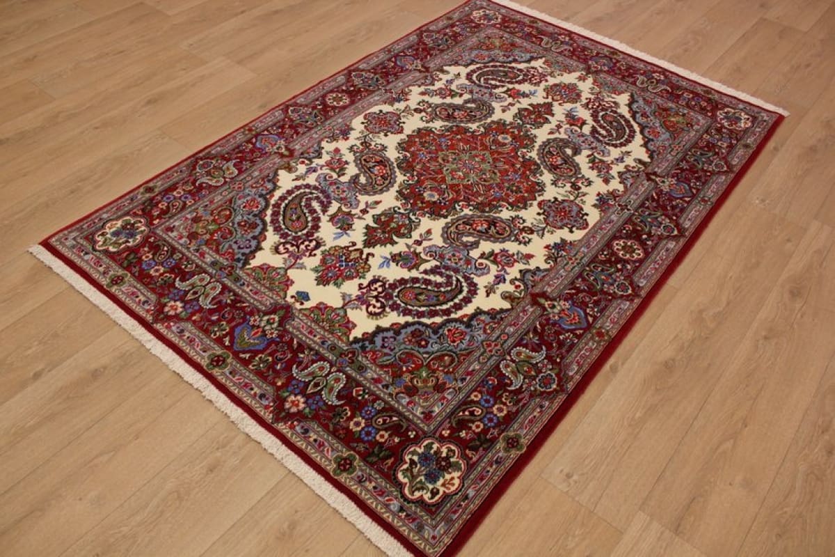 perser-teppich-gom-207x136-cm-harmonische-farben-handgeknupft-3 Ghom Perserteppich aus Iran