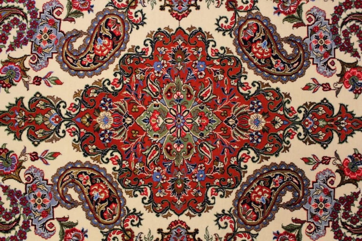 perser-teppich-gom-207x136-cm-harmonische-farben-handgeknupft-7 Ghom Perserteppich aus Iran