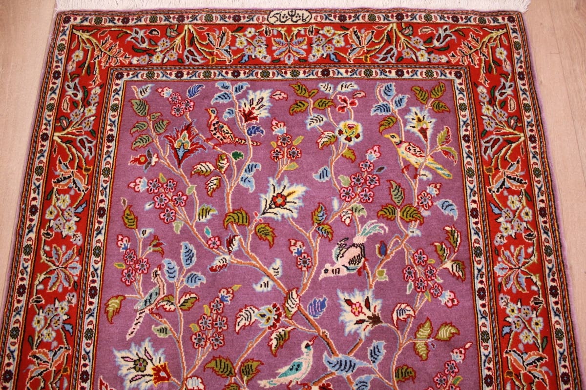 Handgeknüpfter Kashan Perserteppich, Wolle