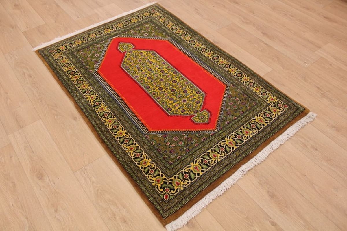 perser-teppich-ghom-160x109-cm-wolle-naturfarben-handgeknupft-1 Handgeknüpfter Ghom Perserteppich, Wolle