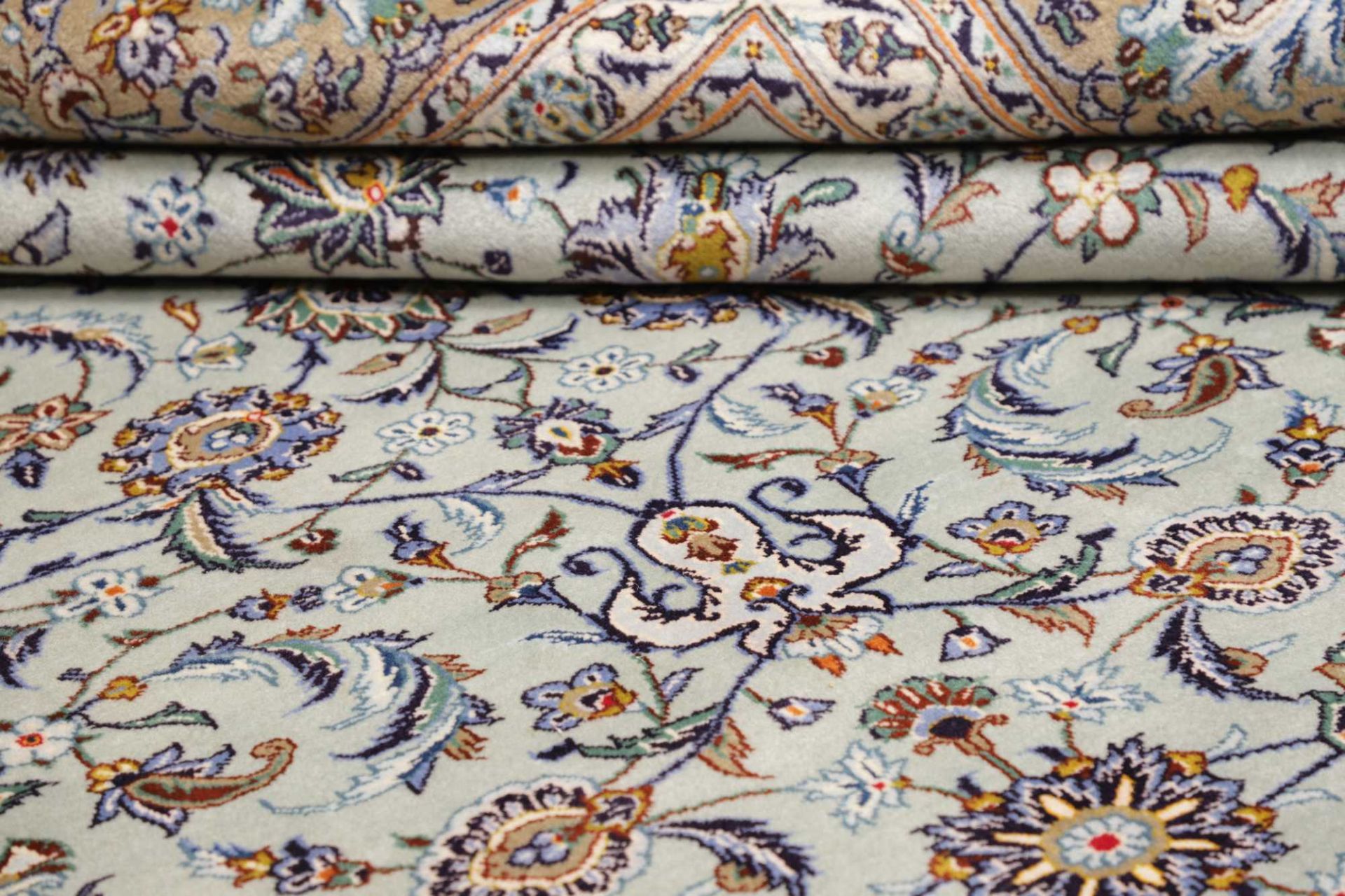 Kashan Perserteppich aus Iran, 306 × 410 cm