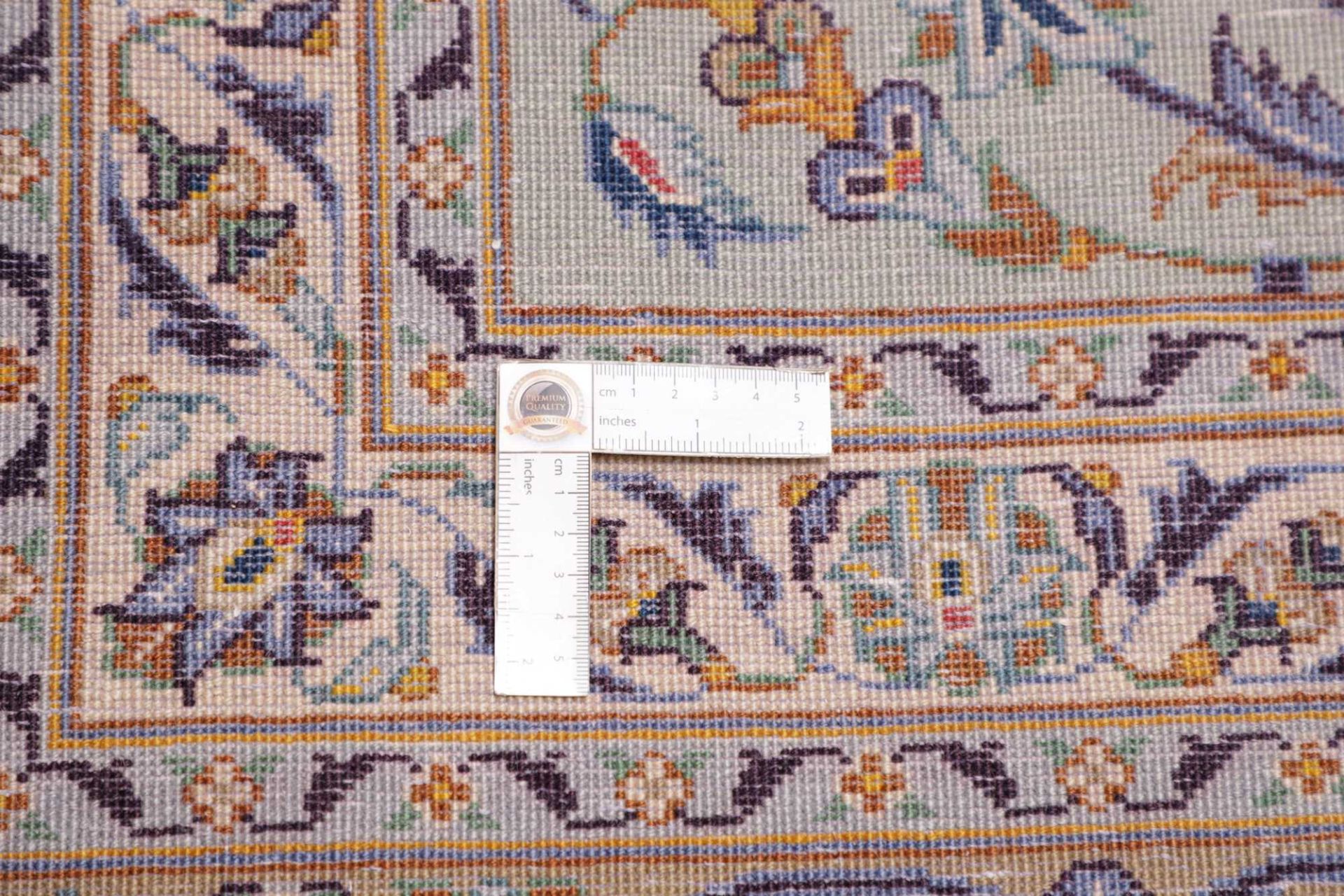 Kashan Perserteppich aus Iran, 306 × 410 cm