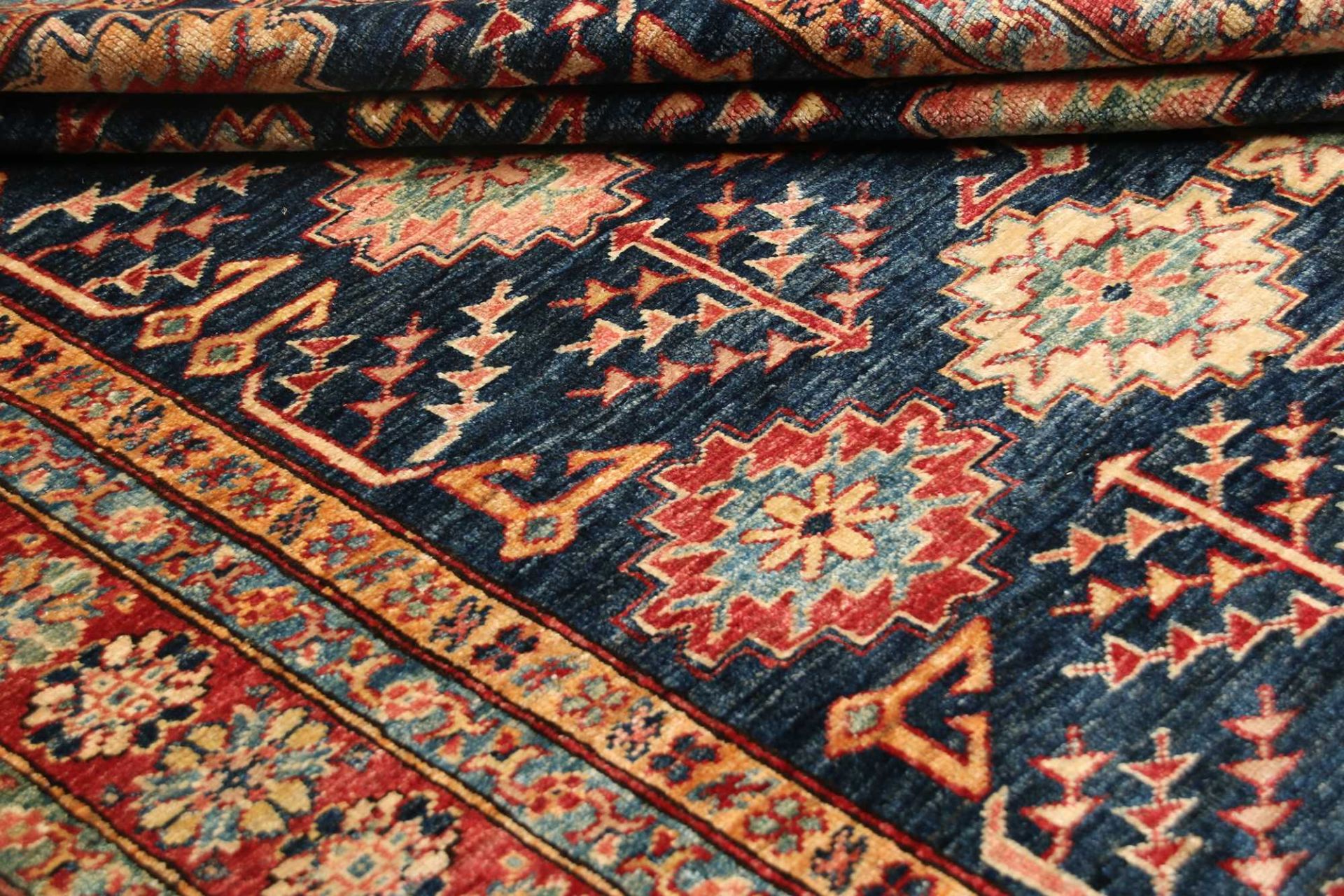 Handgeknüpfter Kazak Orientteppich 156 × 198 cm