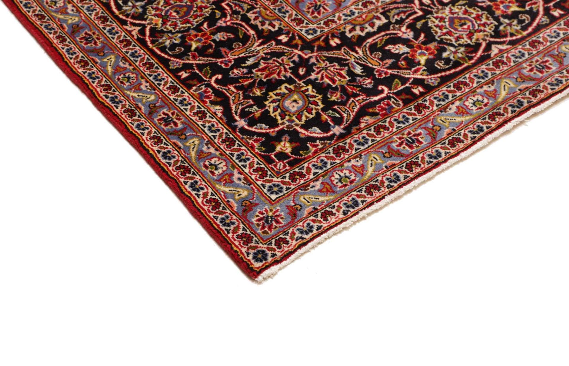 Handgeknüpfter Kashan Perserteppich, 293 × 397 cm, Wolle