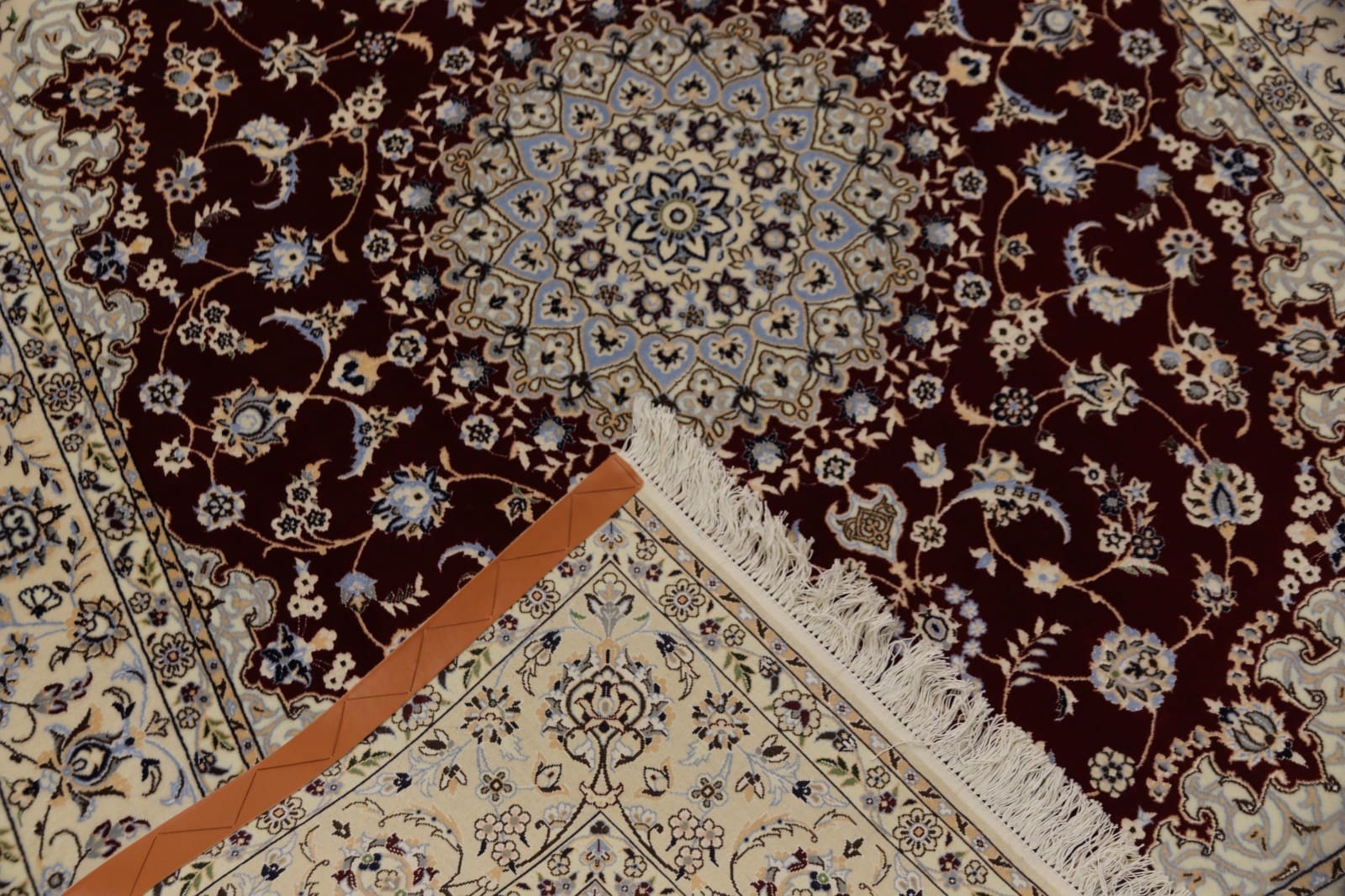 Nain Perserteppich aus Iran, 200 × 158 cm