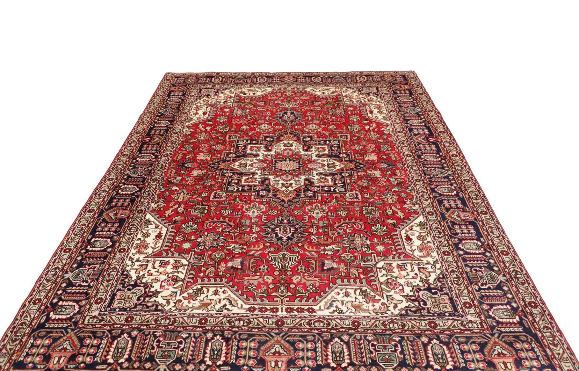 Handgeknüpfter Täbriz Perserteppich 203 × 293 cm