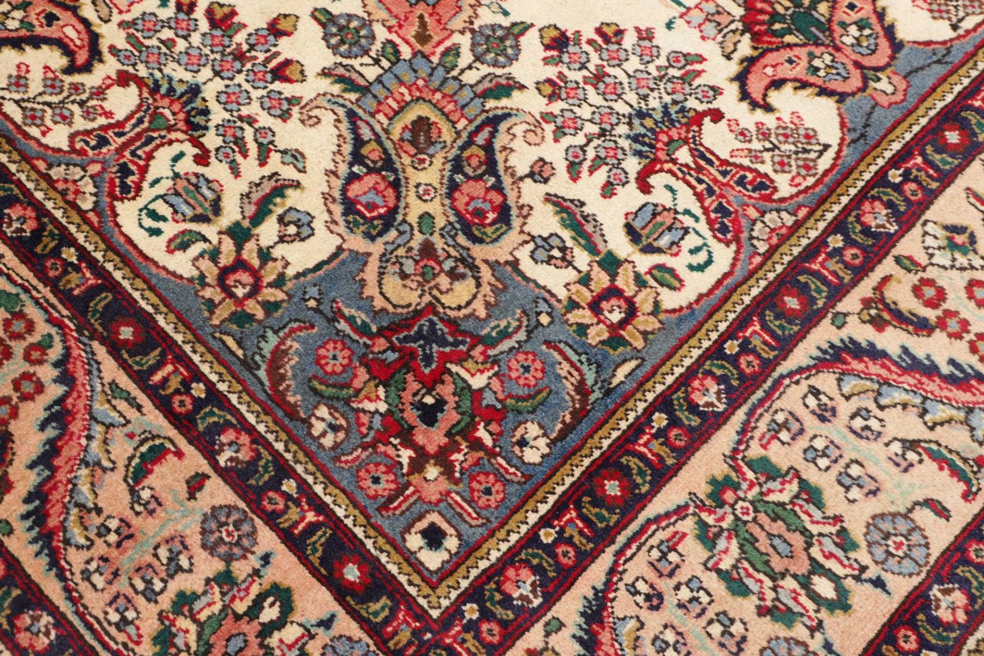 Täbriz Perserteppich 201 × 305 cm aus Wolle, handgeknüpft