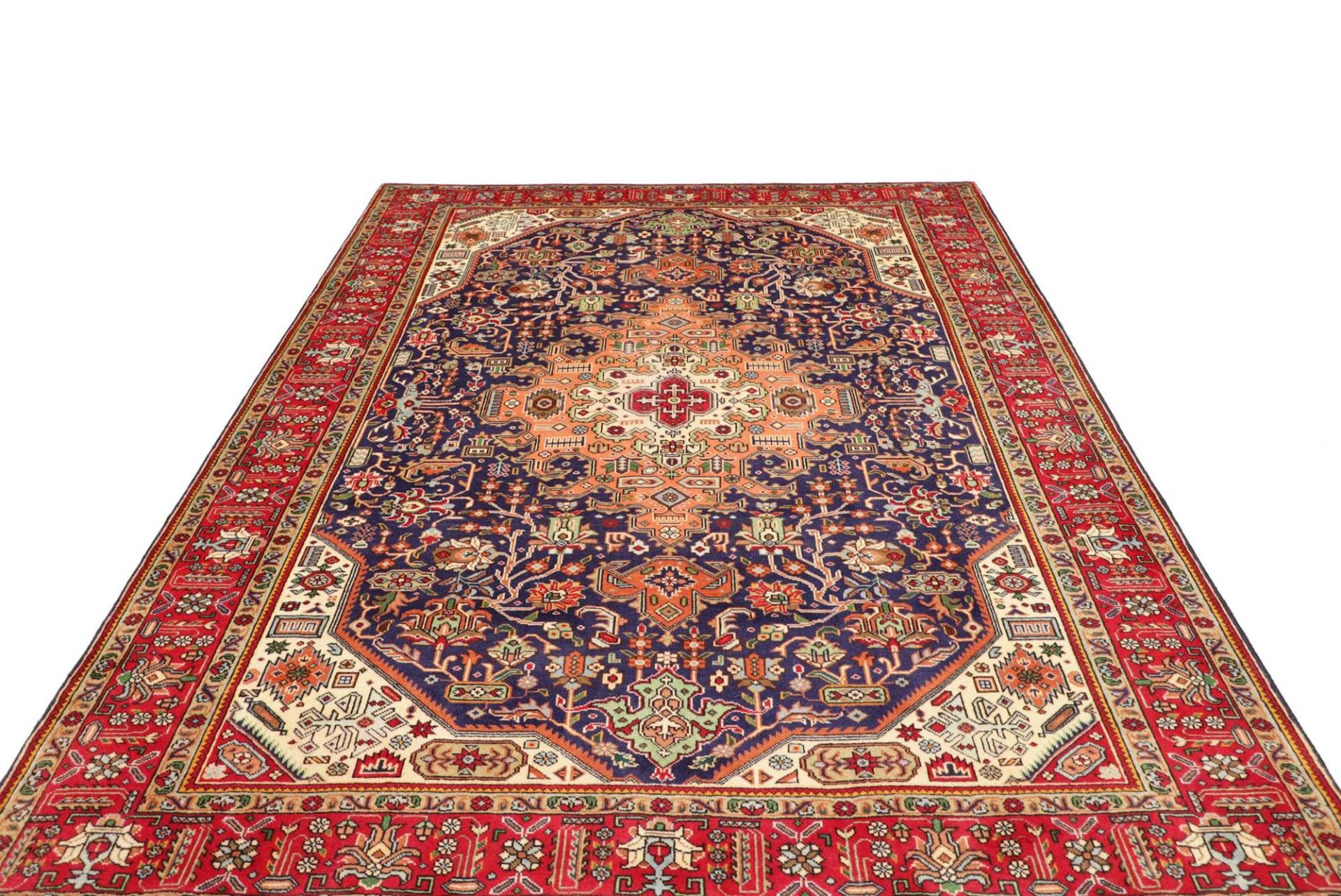 Täbriz Perserteppich 207 × 299 cm aus Wolle, handgeknüpft