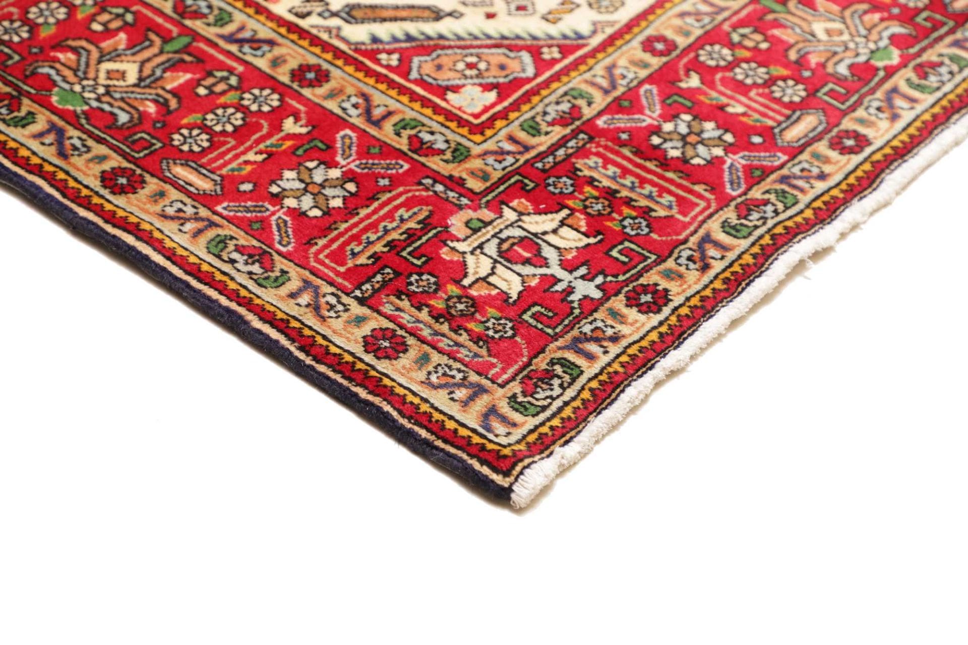 Täbriz Perserteppich 207 × 299 cm aus Wolle, handgeknüpft
