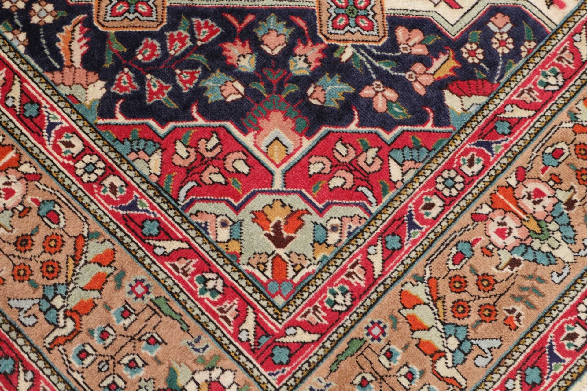 Handgeknüpfter Täbriz Perserteppich, 201 × 304 cm, Wolle