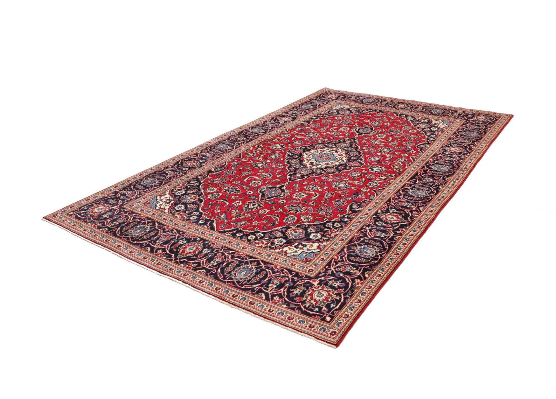 Handgeknüpfter Kashan Perserteppich 200 × 313 cm