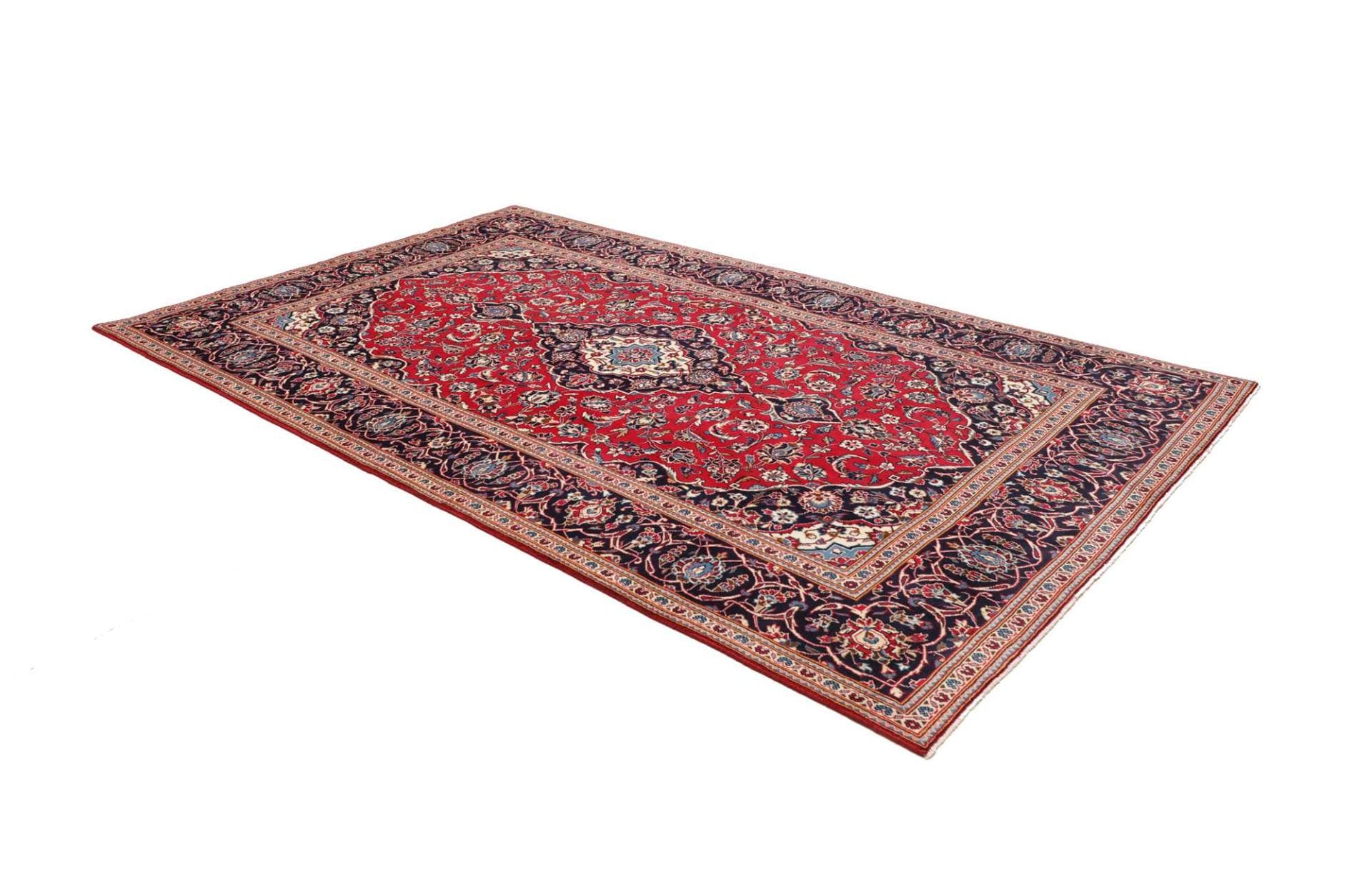 Handgeknüpfter Kashan Perserteppich 200 × 313 cm