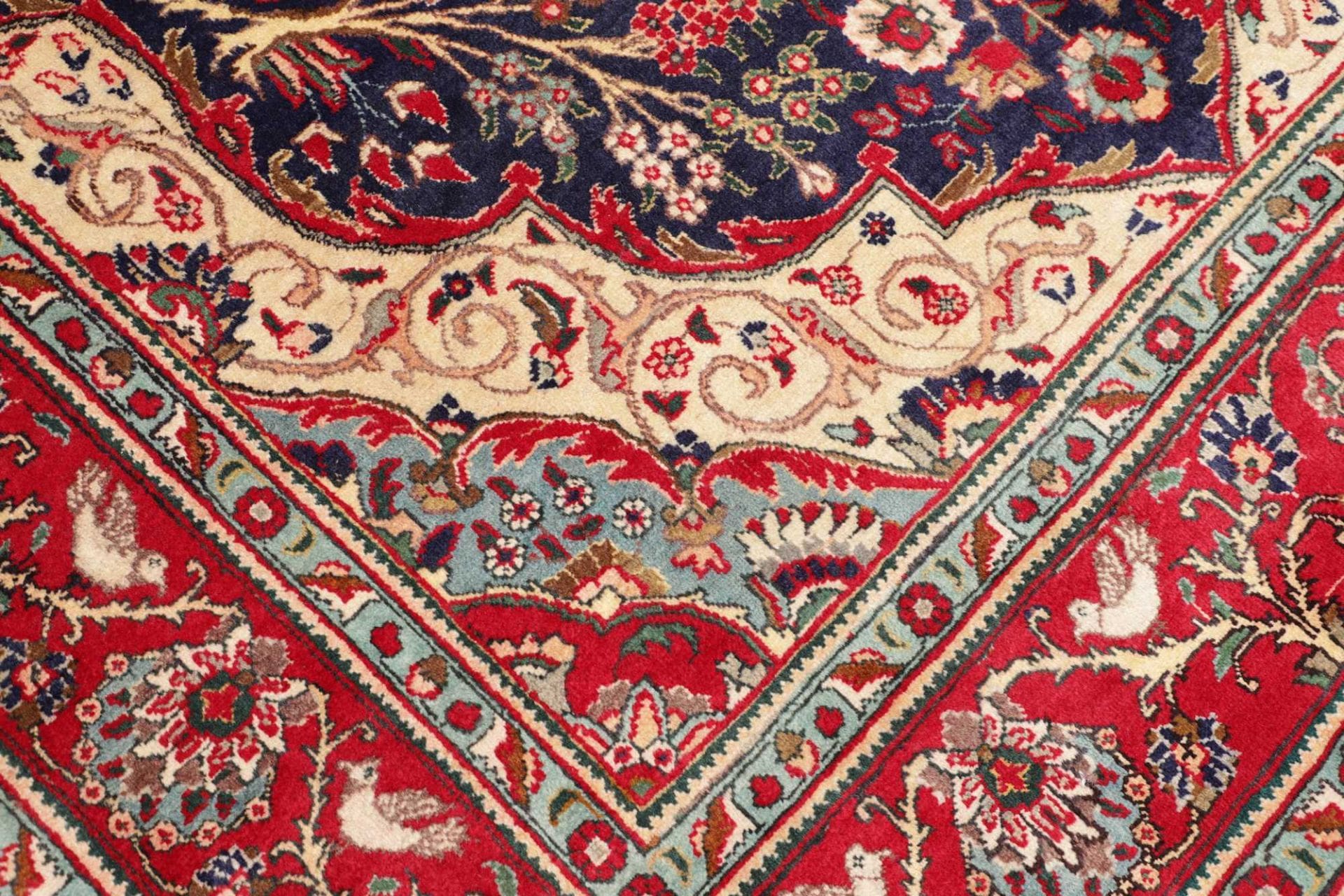 Täbriz Perserteppich 203 × 301 cm aus Wolle, handgeknüpft