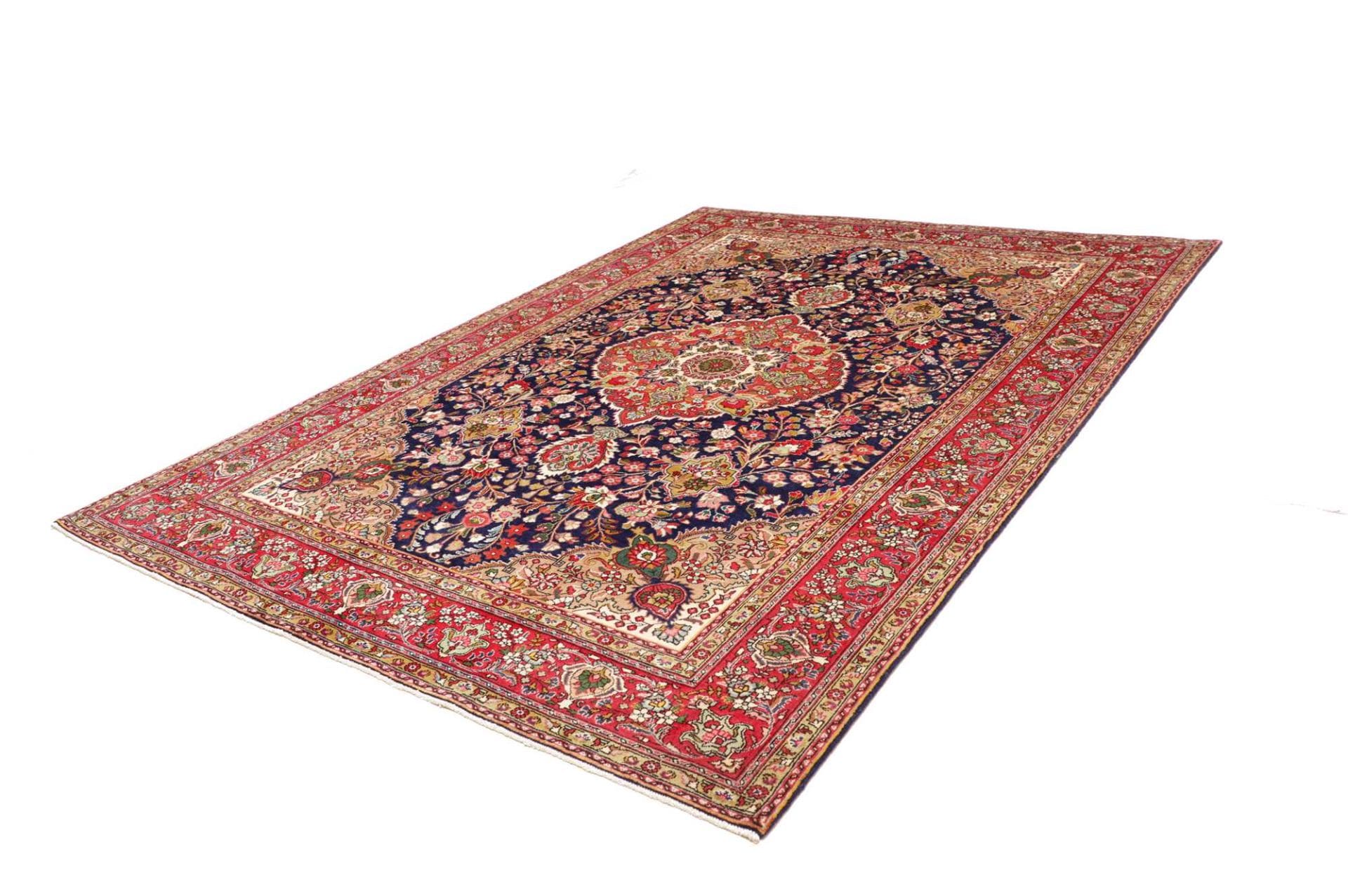 Täbriz Perserteppich 208 × 310 cm aus Wolle, handgeknüpft