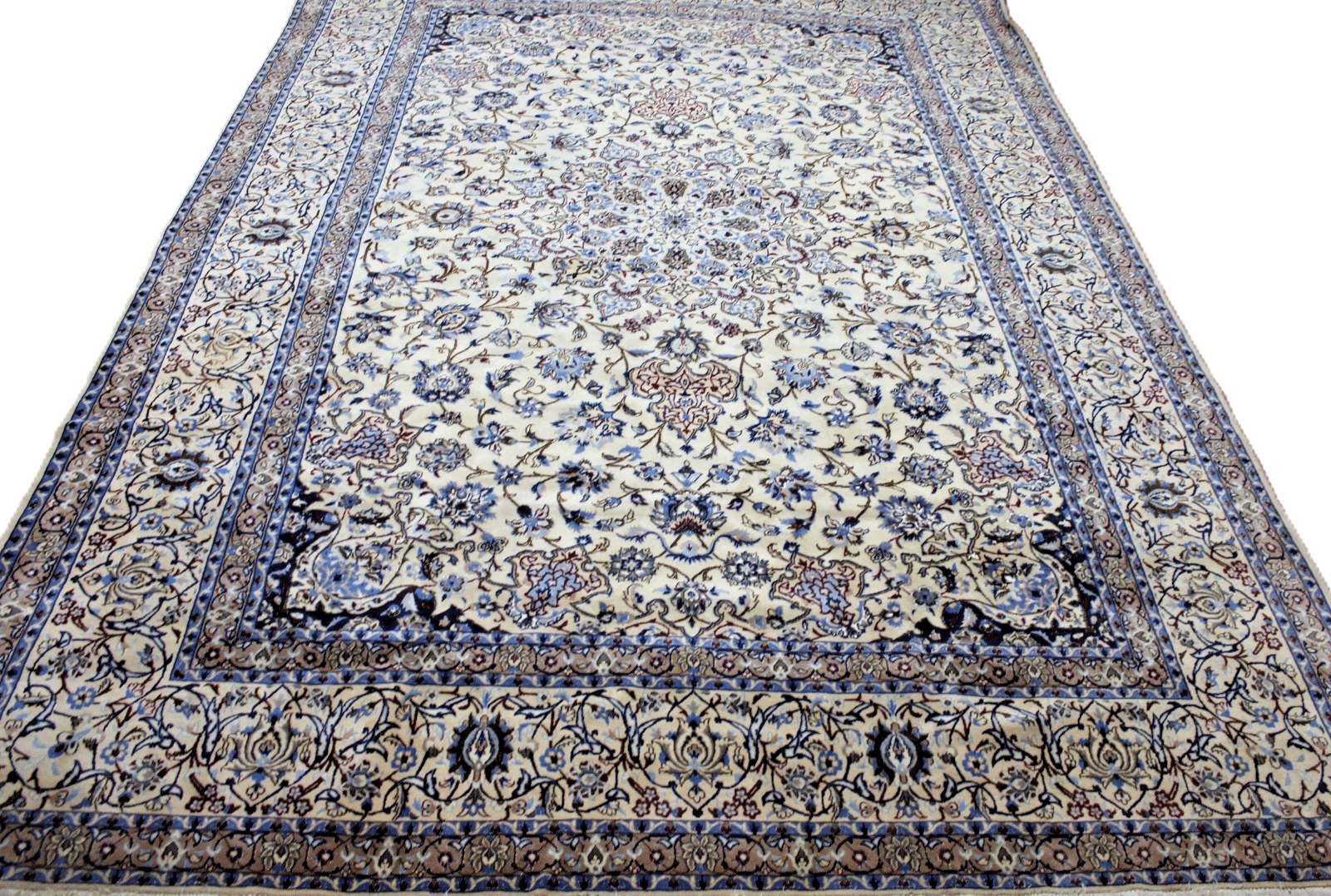 Nain Perserteppich 450 × 305 cm aus Wolle, handgeknüpft