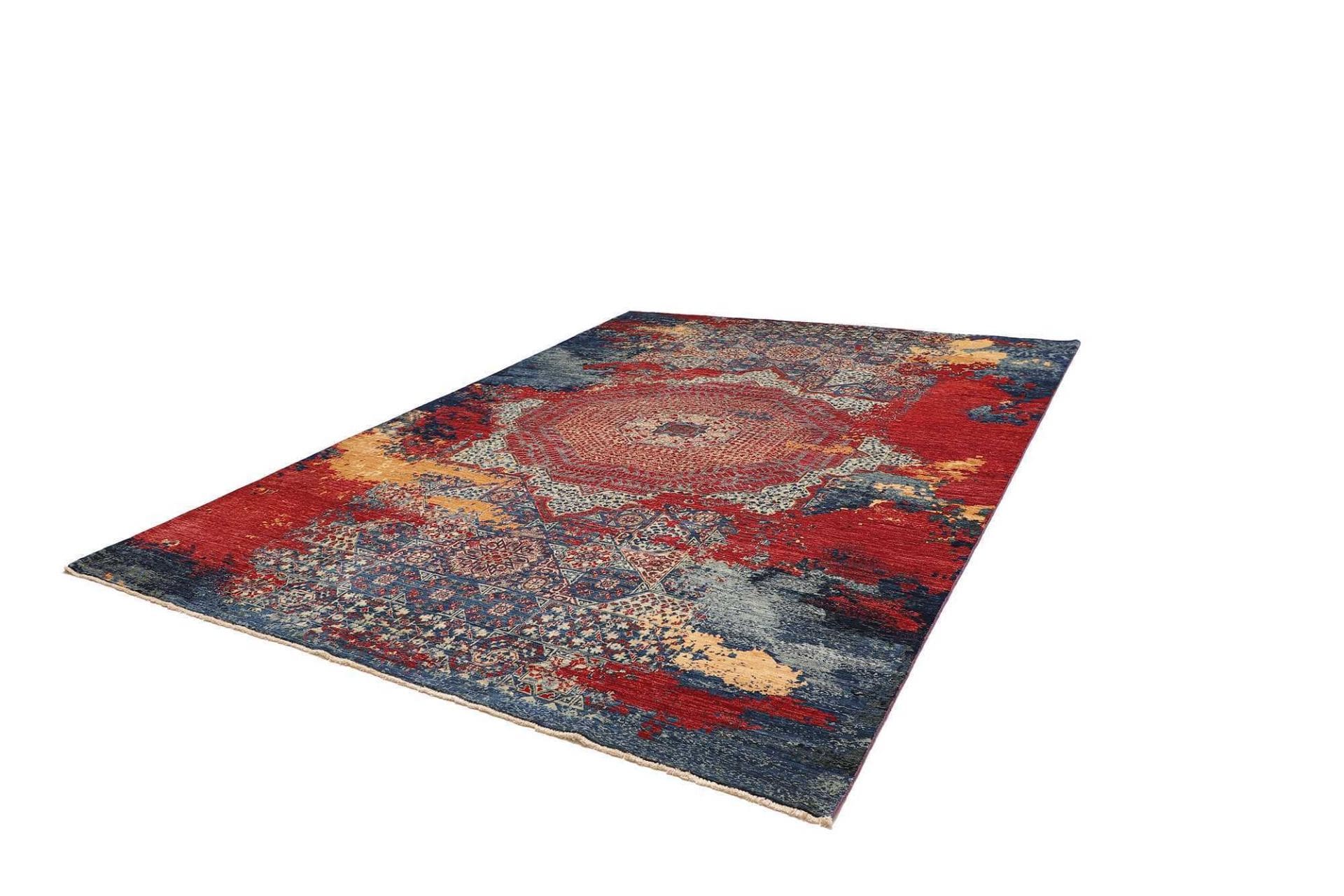 Orientteppich 268 × 354 cm aus Wolle, handgeknüpft