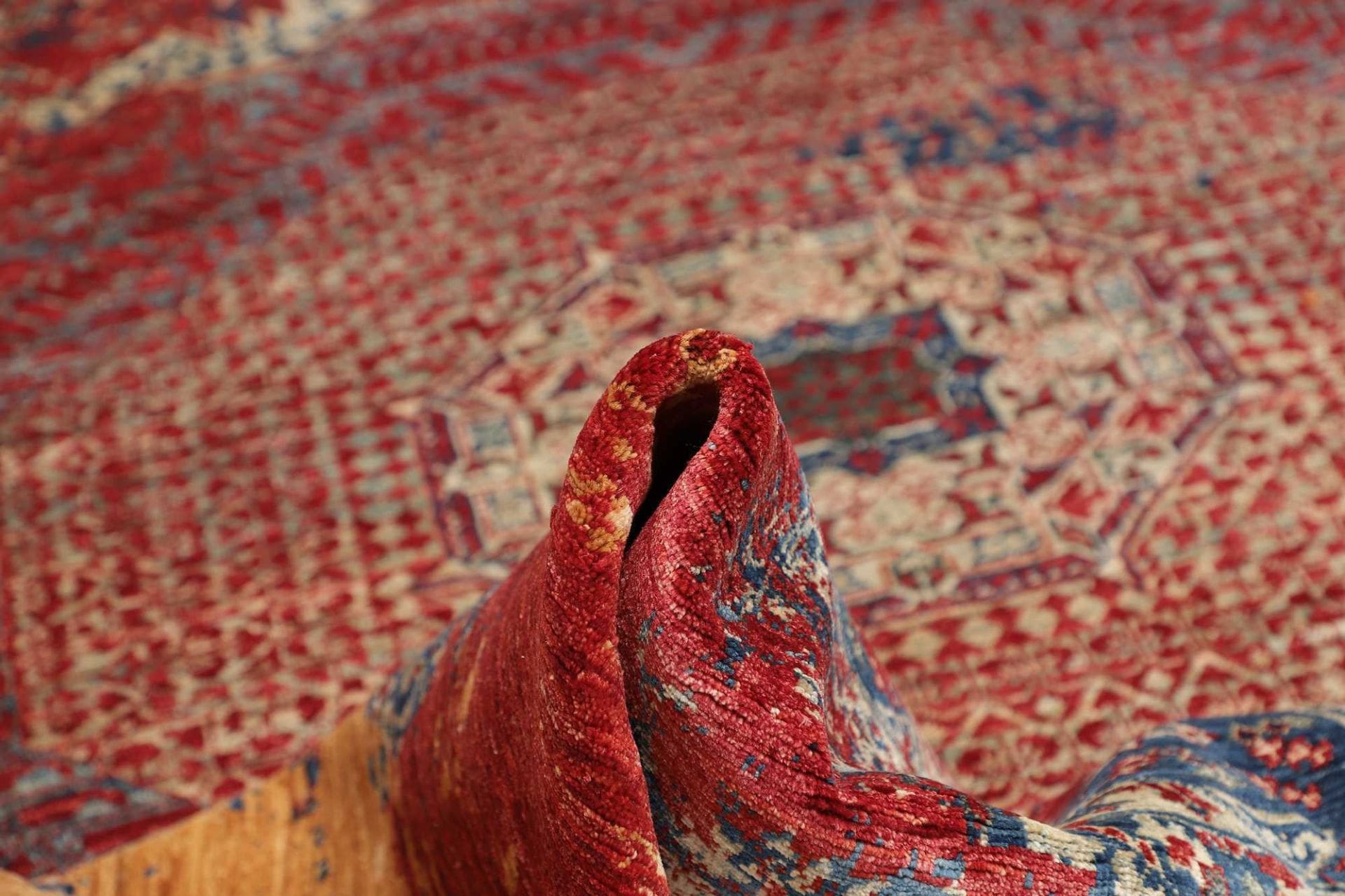 Orientteppich 268 × 354 cm aus Wolle, handgeknüpft