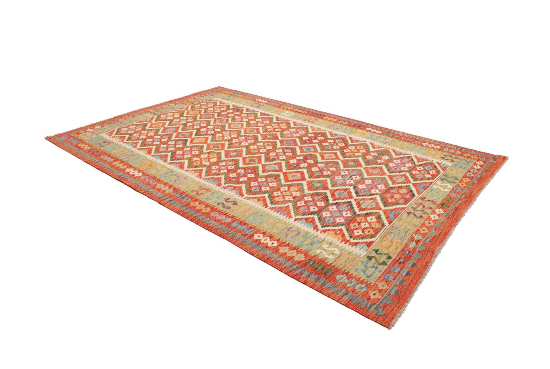 Kelim 207 × 304 cm aus Wolle, handgewebt