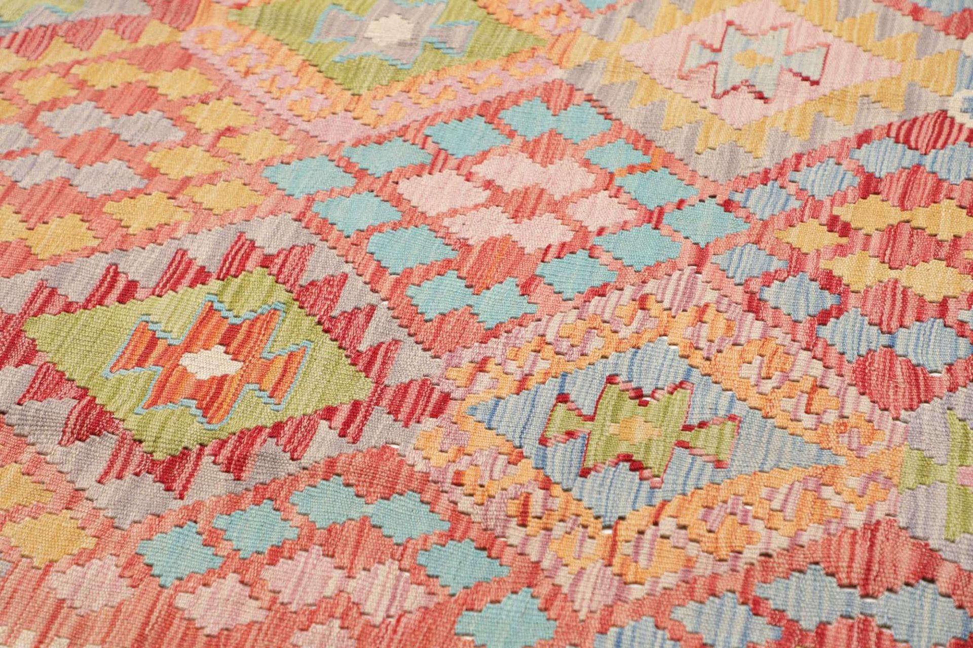 Handgewebter Kelim, 205 × 287 cm, Wolle