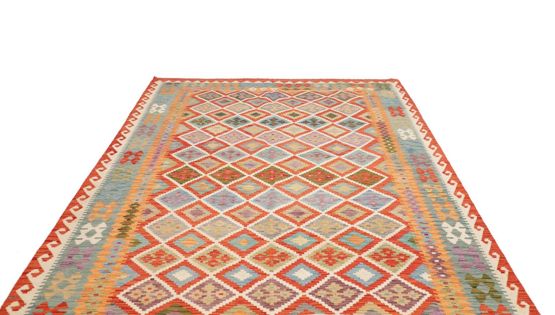 Handgewebter Kelim, 206 × 297 cm, Wolle
