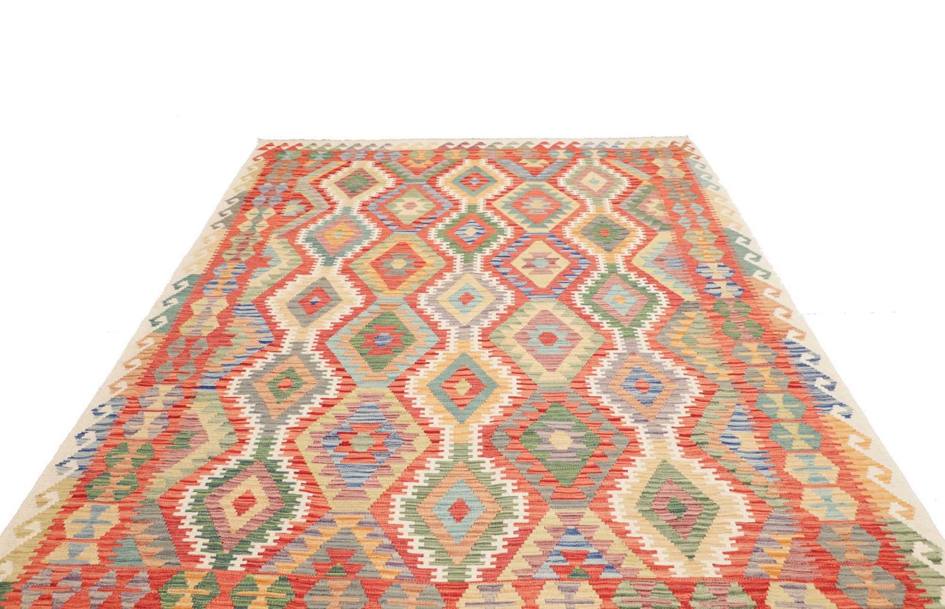 orientteppich-kelim-211-x-294-cm-schurwolle-handgewebt-rustikal-1 Handgewebter Kelim, 211 × 294 cm, Wolle