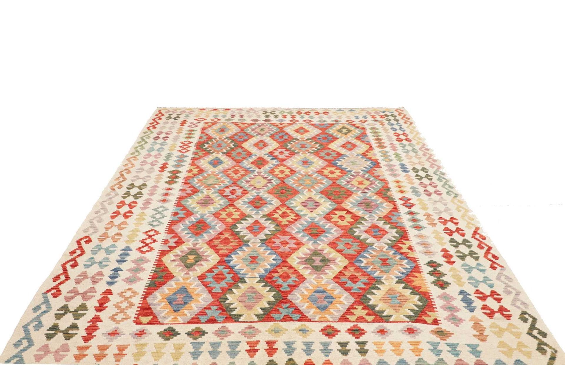 orientteppich-kelim-209-x-290-cm-schurwolle-handgewebt-rustikal-1 Handgewebter Kelim 209 × 290 cm