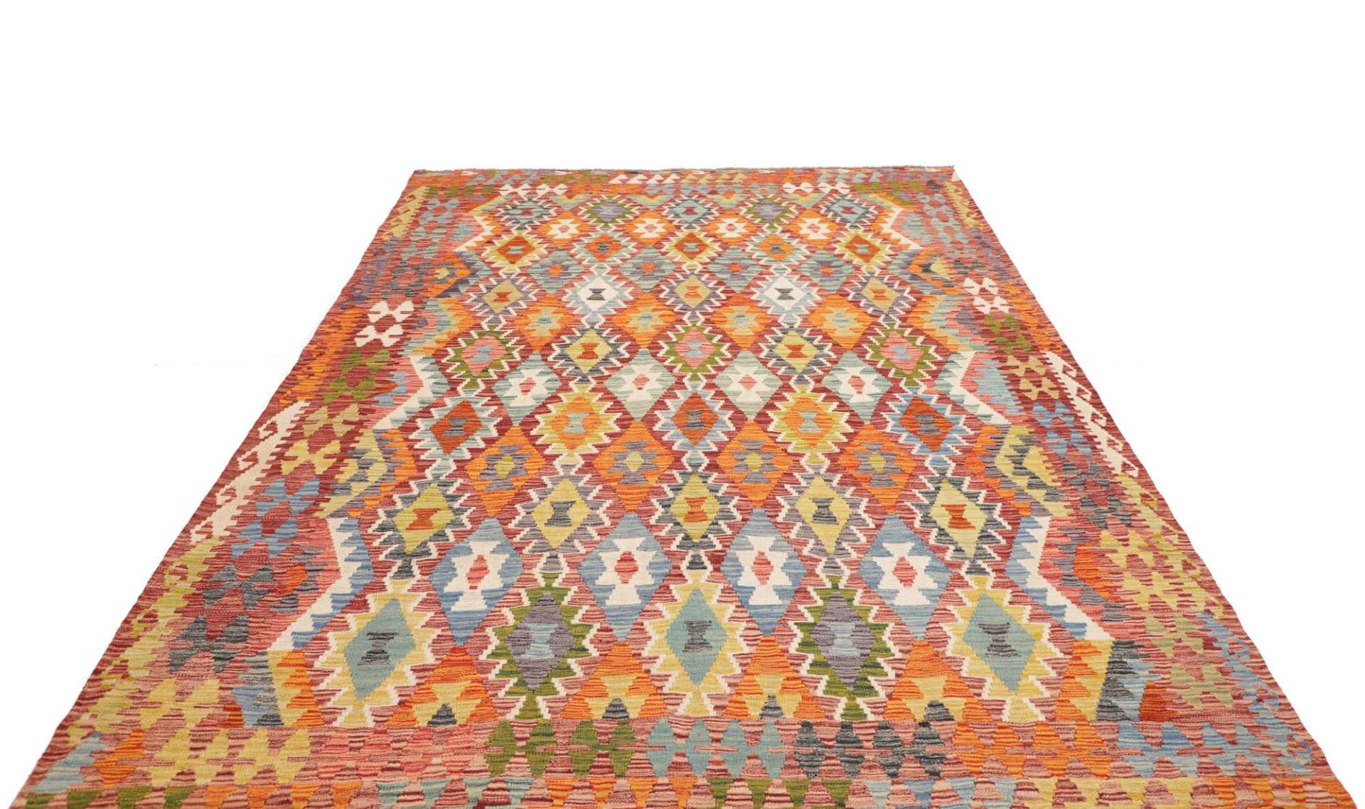 Kelim 211 × 303 cm aus Wolle, handgewebt
