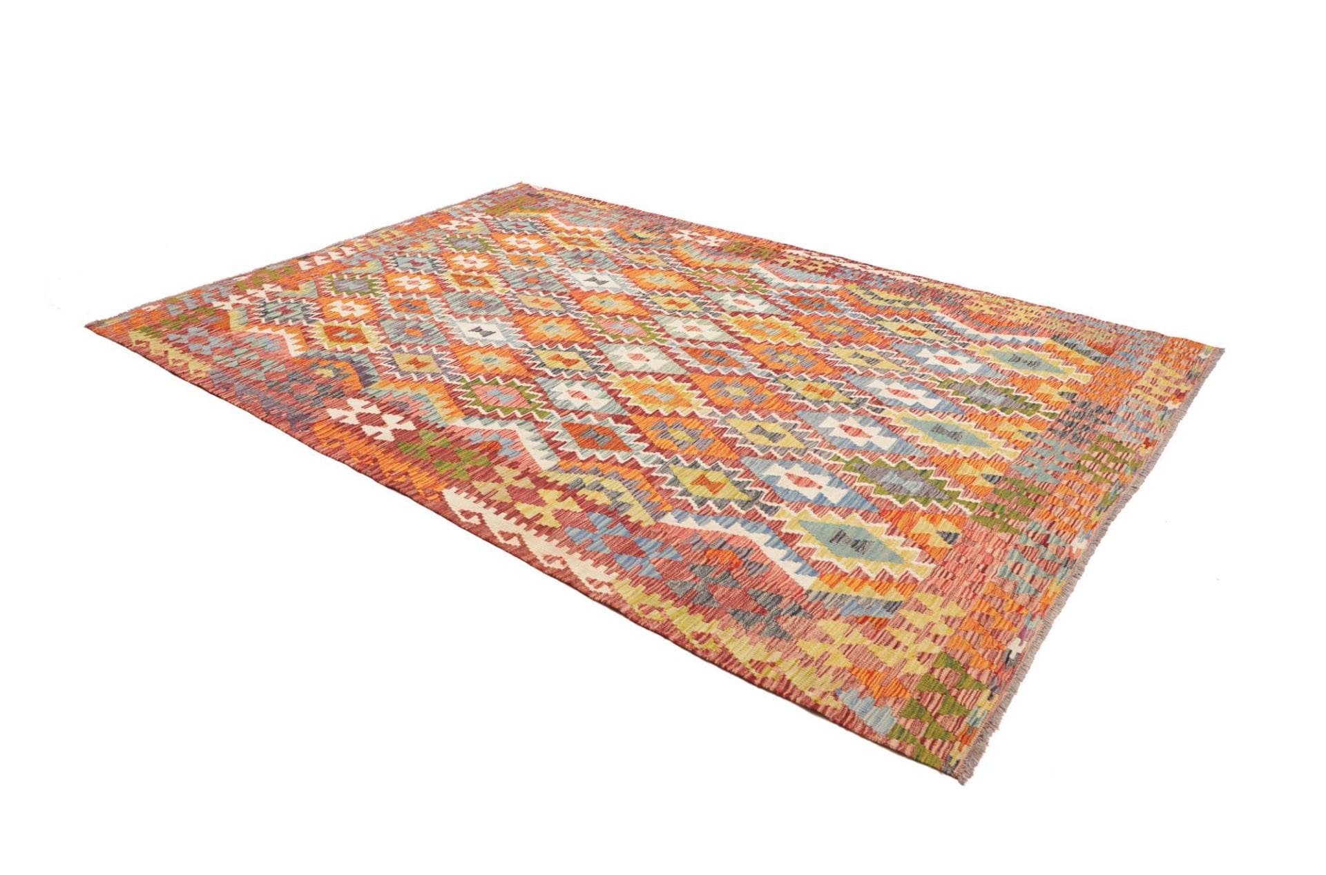 Kelim 211 × 303 cm aus Wolle, handgewebt