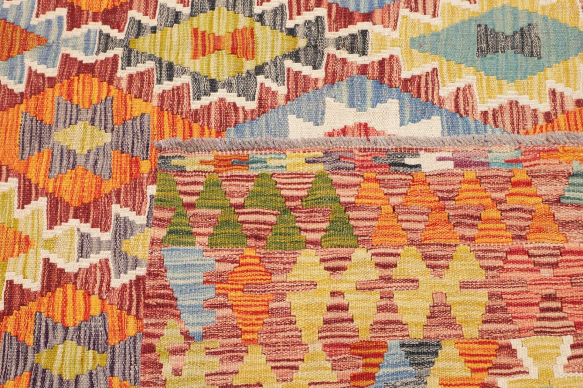Kelim 211 × 303 cm aus Wolle, handgewebt
