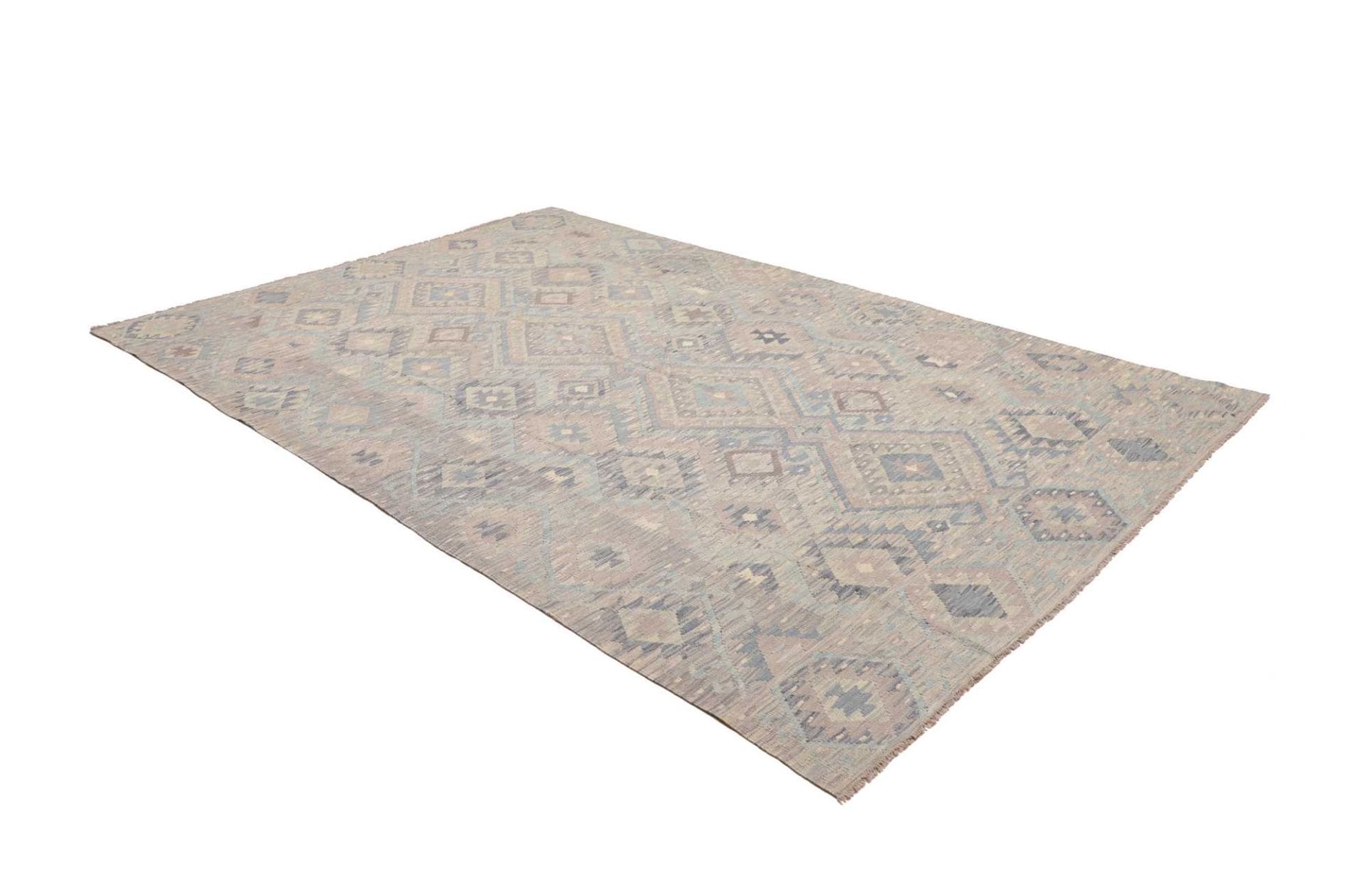 orientteppich-kelim-202-x-292-cm-schurwolle-handgewebt-rustikal-2 Kelim aus Pakistan, 202 × 292 cm