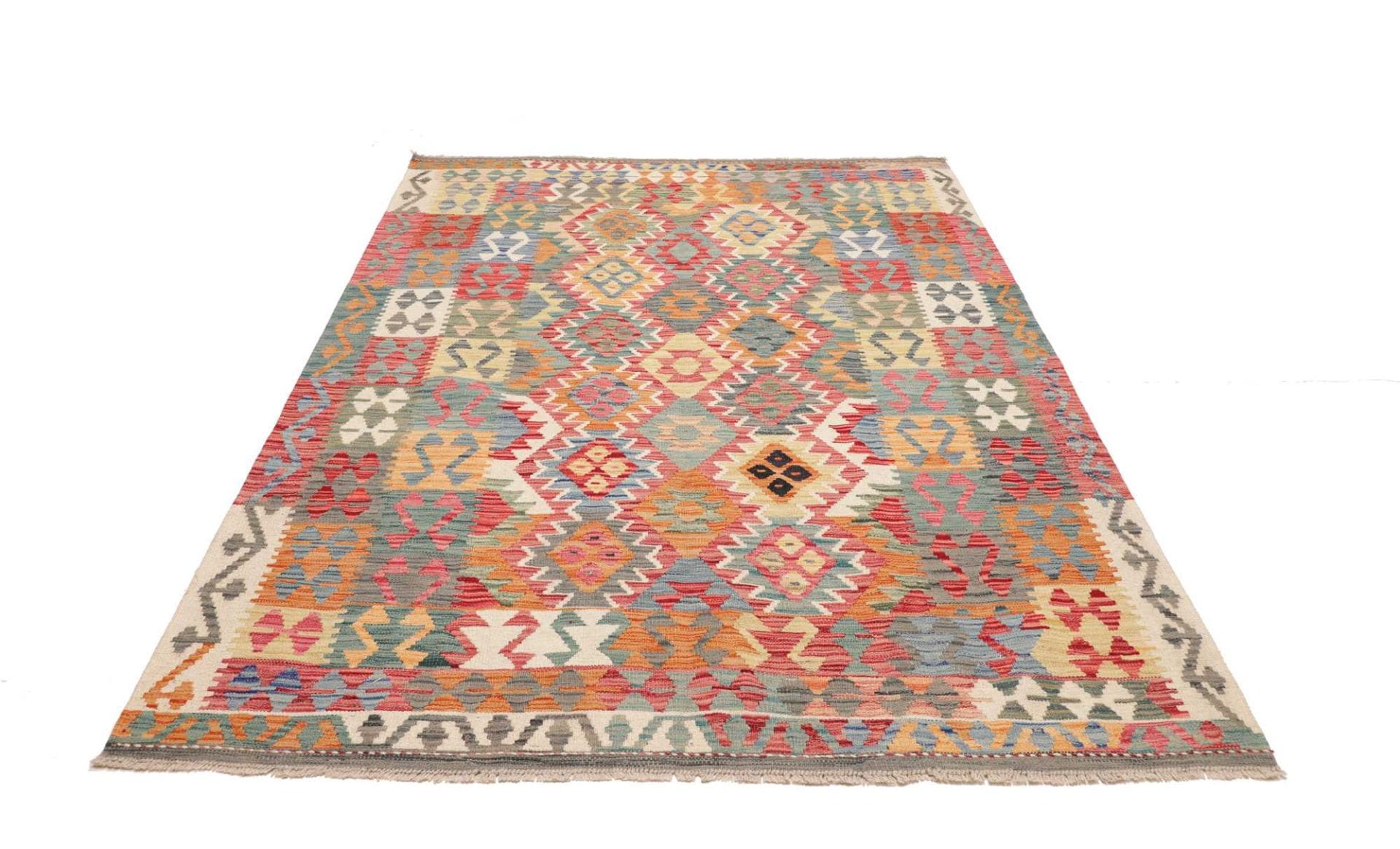 orientteppich-kelim-172-x-236-cm-schurwolle-handgewebt-rustikal-1 Kelim 172 × 236 cm aus Wolle, handgewebt