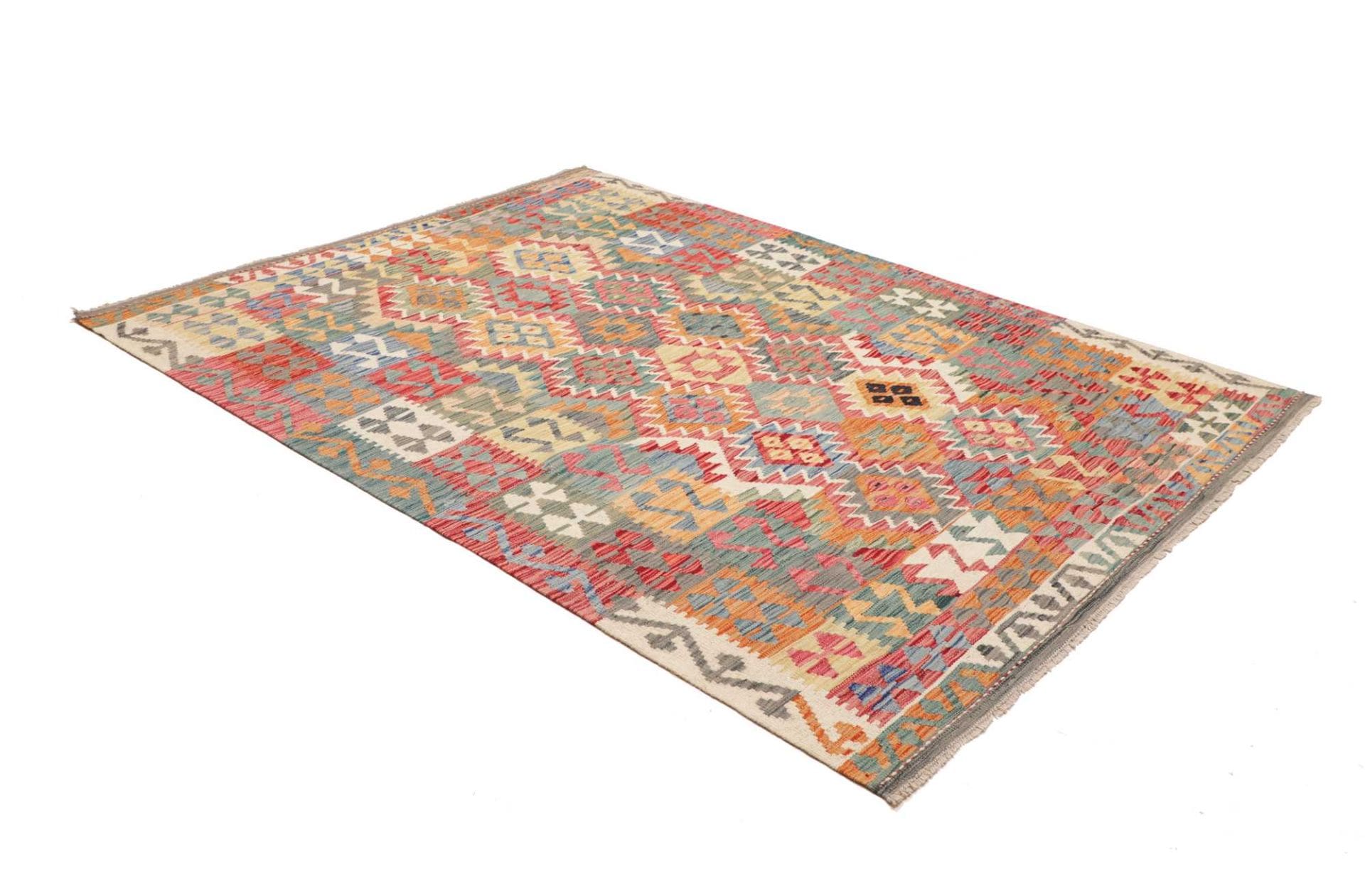 orientteppich-kelim-172-x-236-cm-schurwolle-handgewebt-rustikal-2 Kelim 172 × 236 cm aus Wolle, handgewebt
