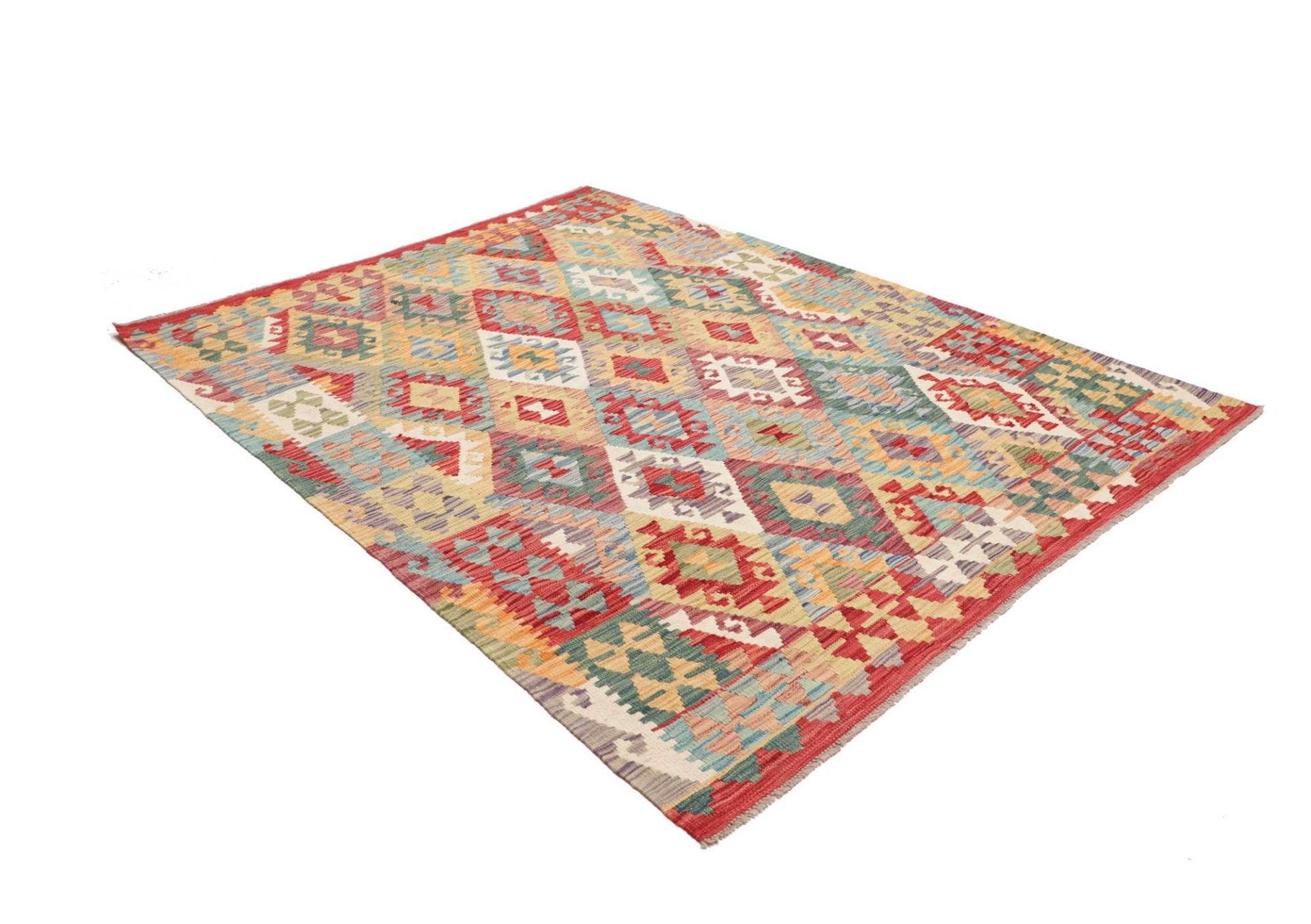 Kelim 175 × 222 cm aus Wolle, handgewebt