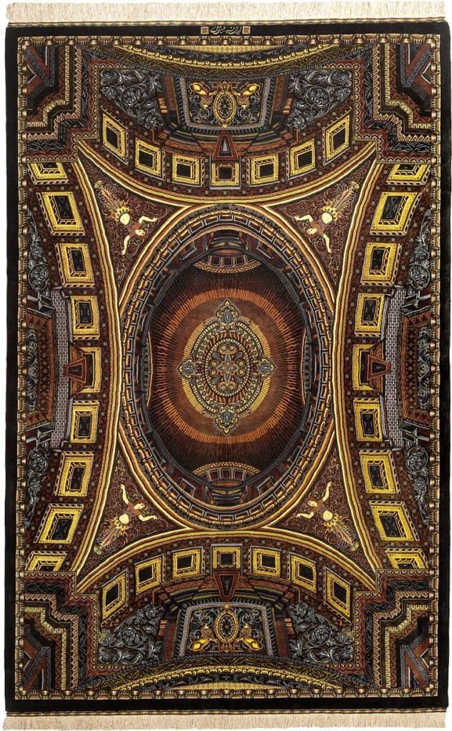 Erami Carpet — Qom silk rug
