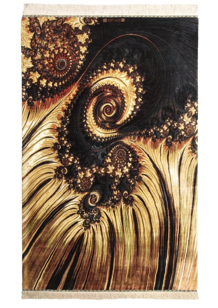 Erami Carpet — Qom silk rug