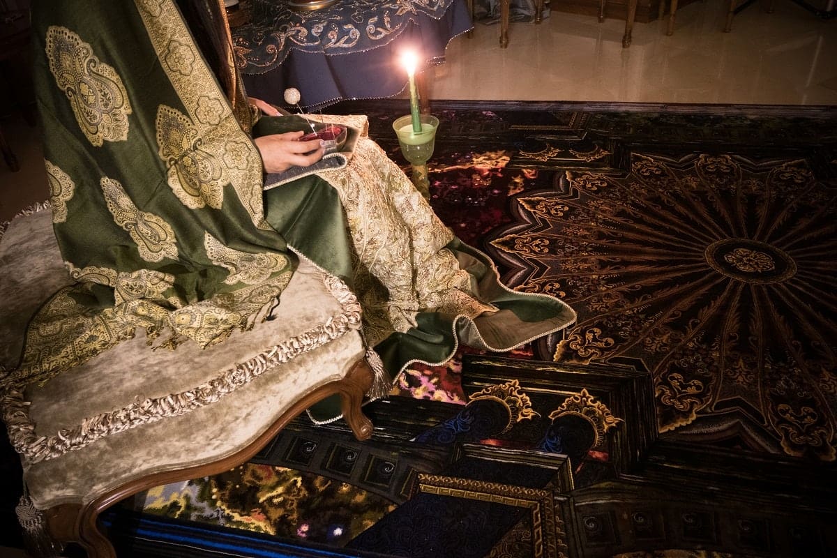 Erami Carpet — Qom silk rug