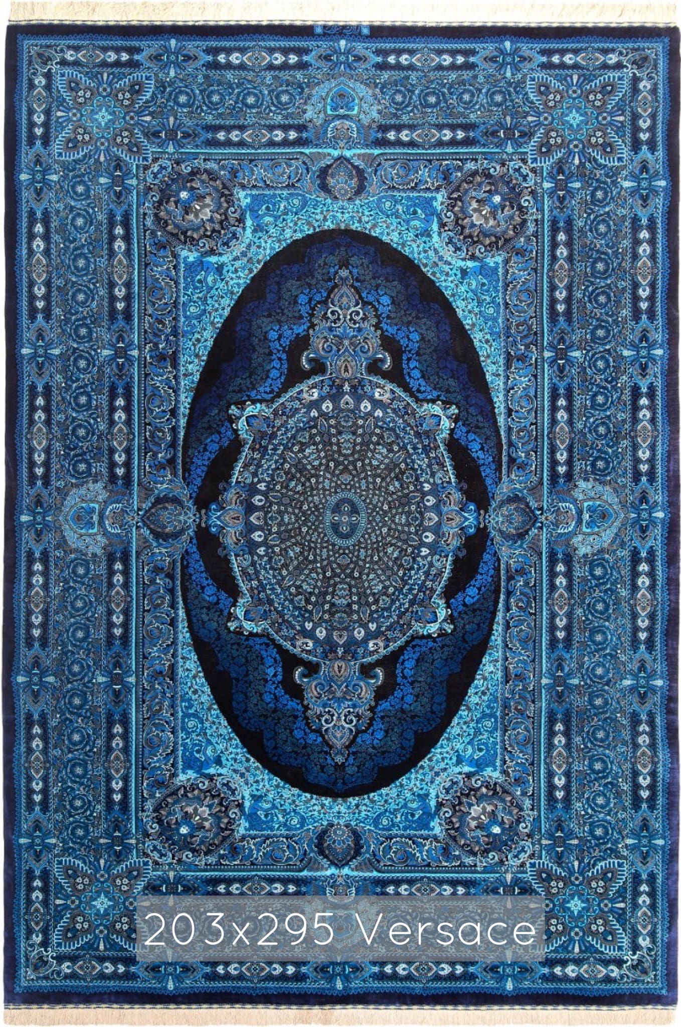 Erami Carpet — Qom silk rug