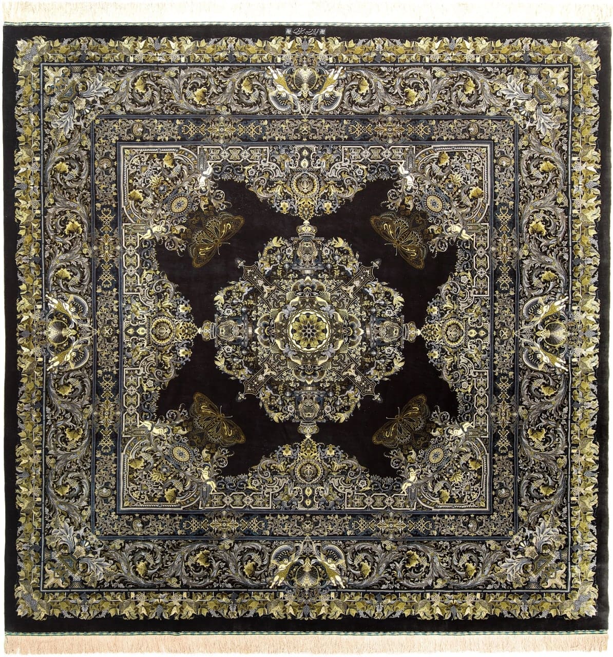 Erami Carpet — Qom silk rug