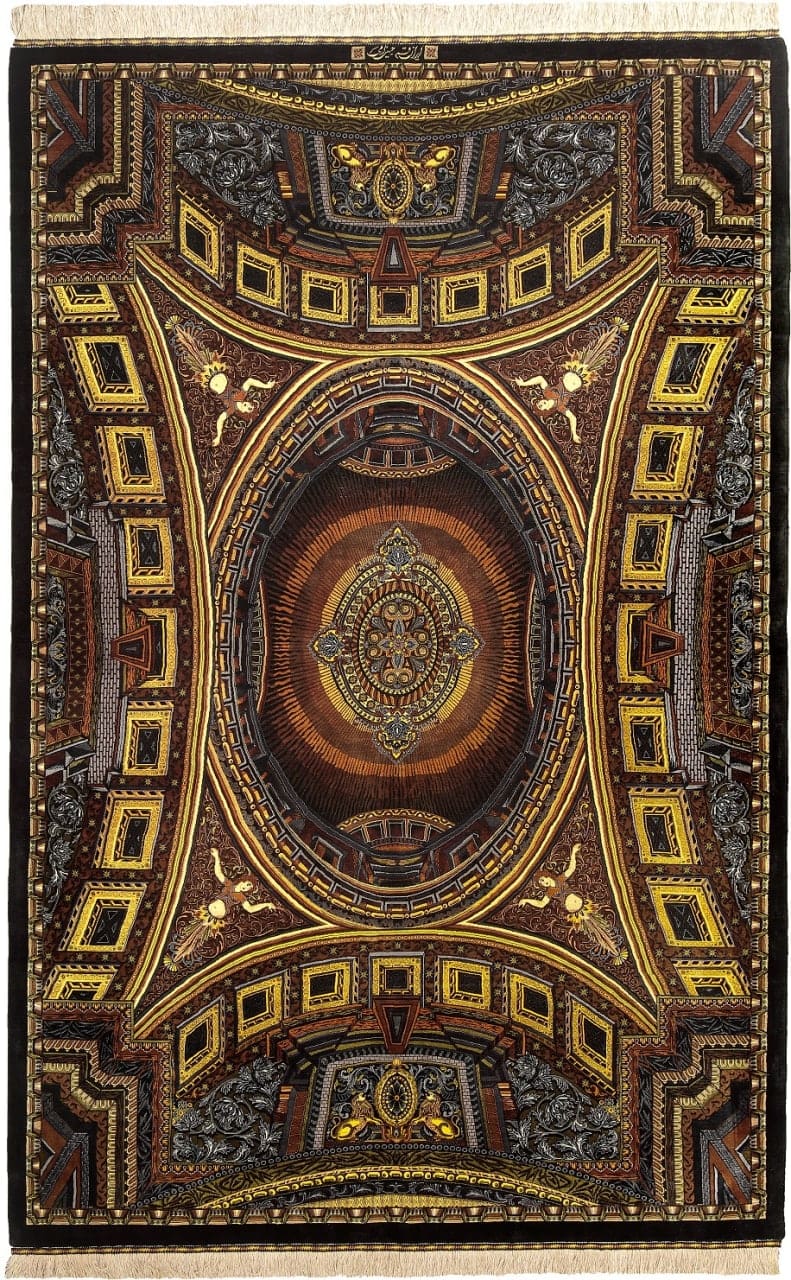Erami Carpet — Qom silk rug