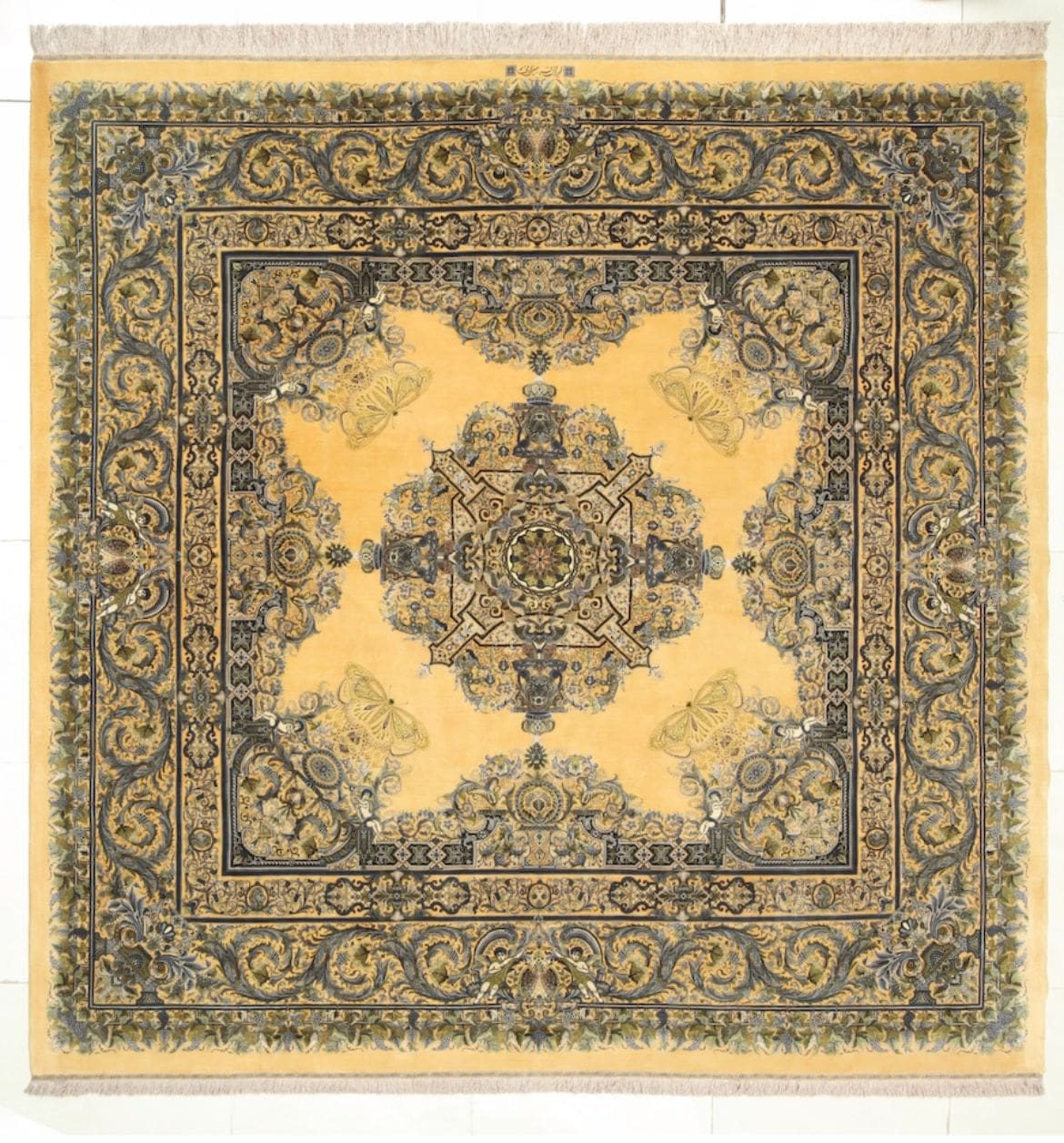 Erami Carpet — Qom silk rug