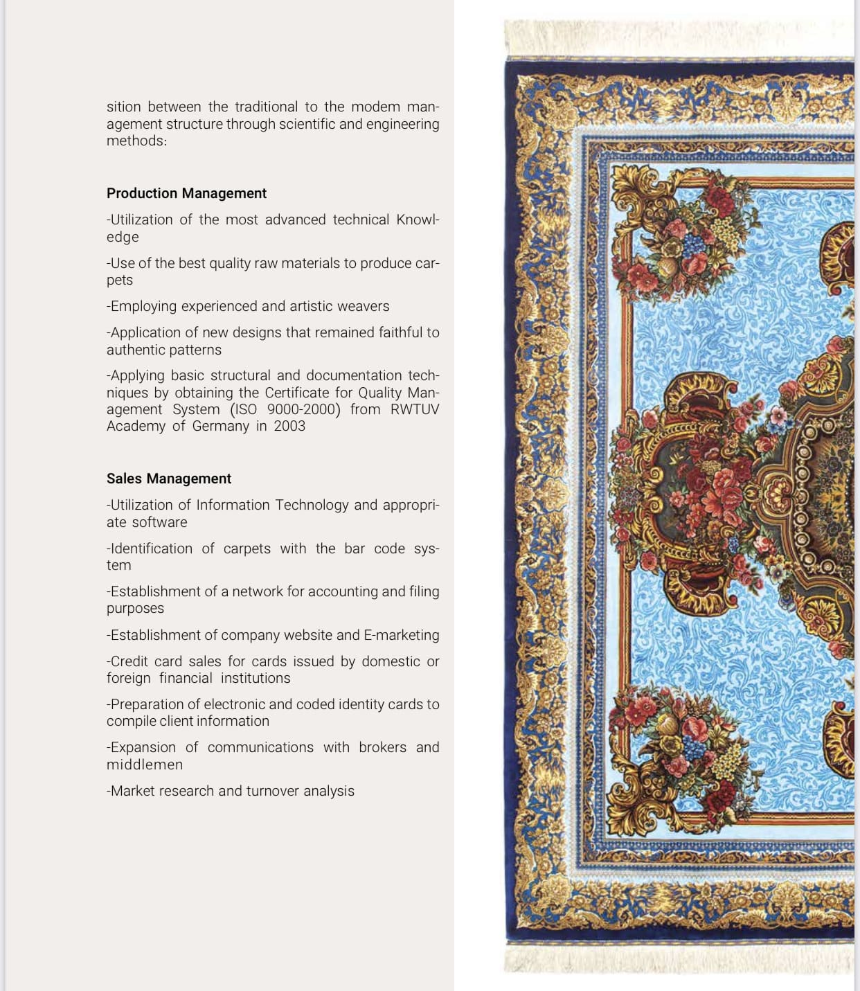 Erami Carpet — Qom silk rug