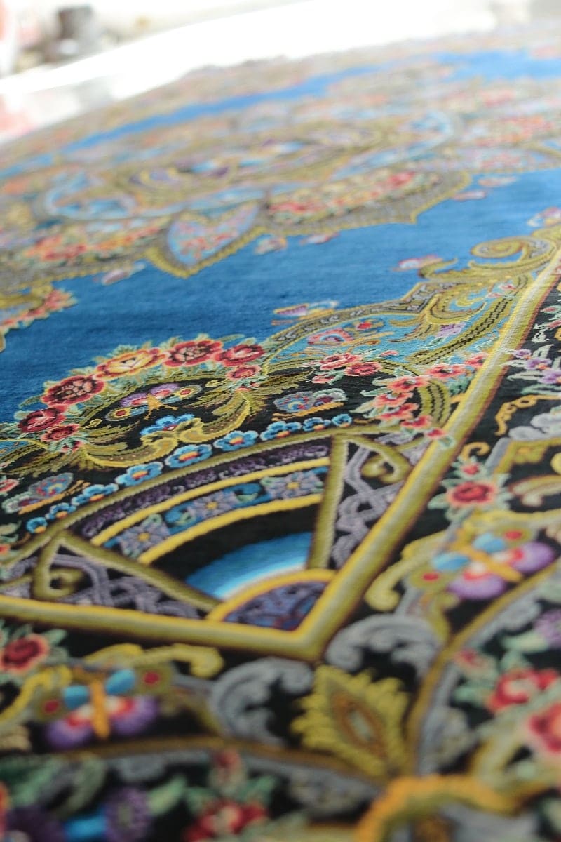 Erami Carpet — Qom silk rug
