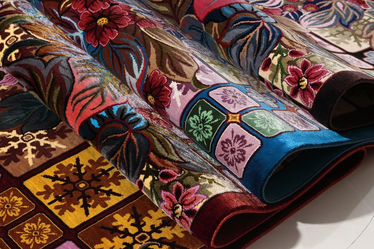 Erami Carpet — Qom silk rug