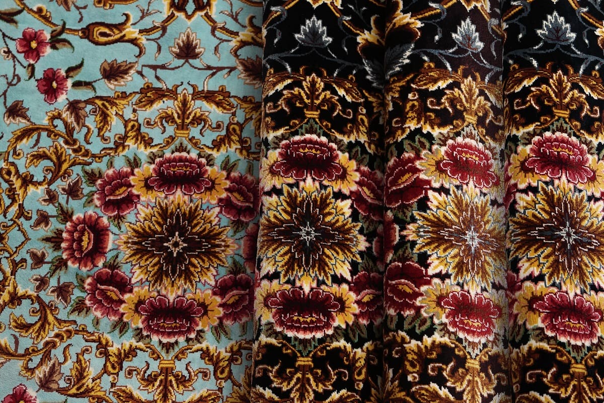 Erami Carpet — Qom silk rug